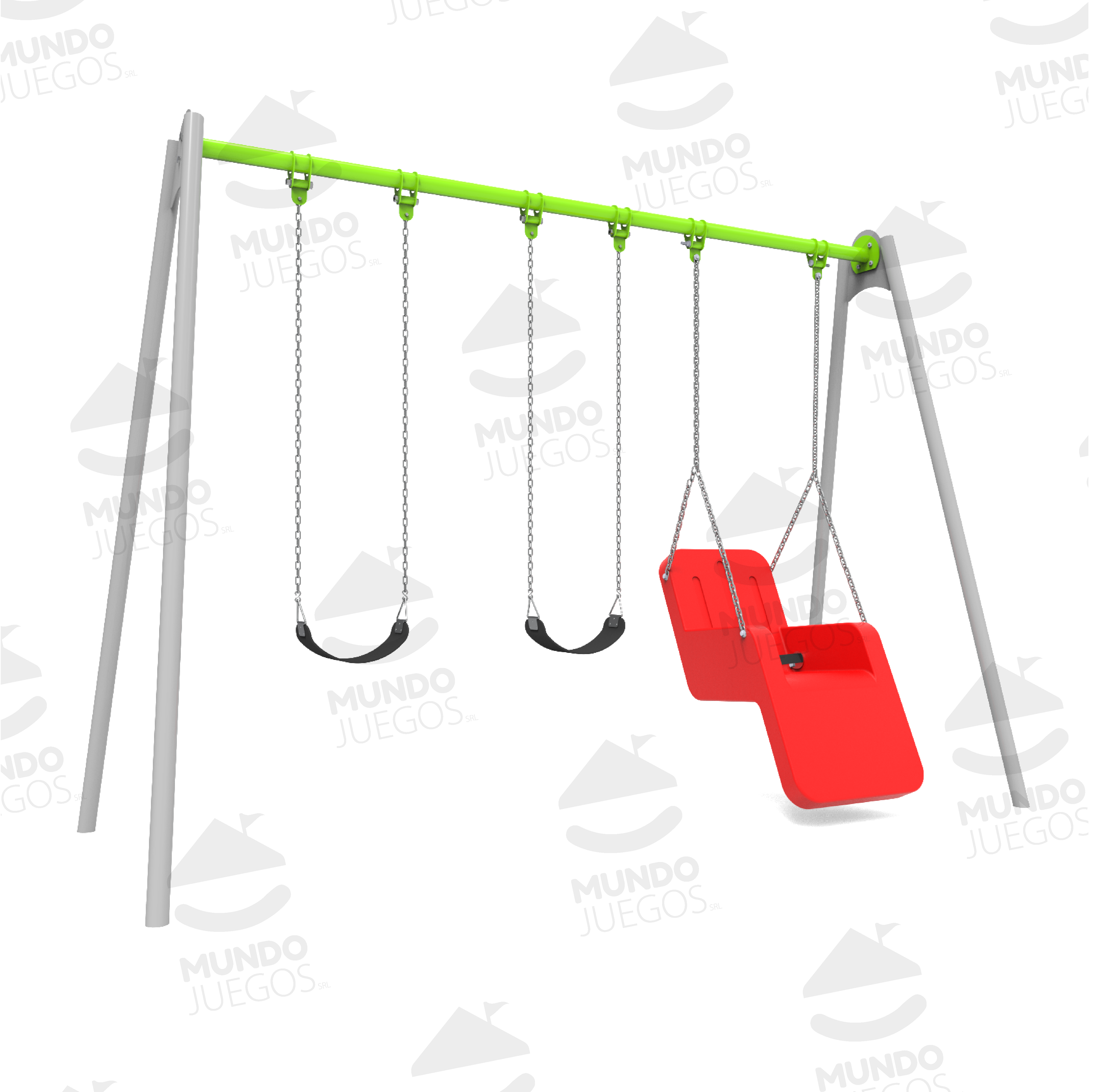 Ordenar Mobiliario JI09.3 - HAMACA TRIPLE INCLUSIVA